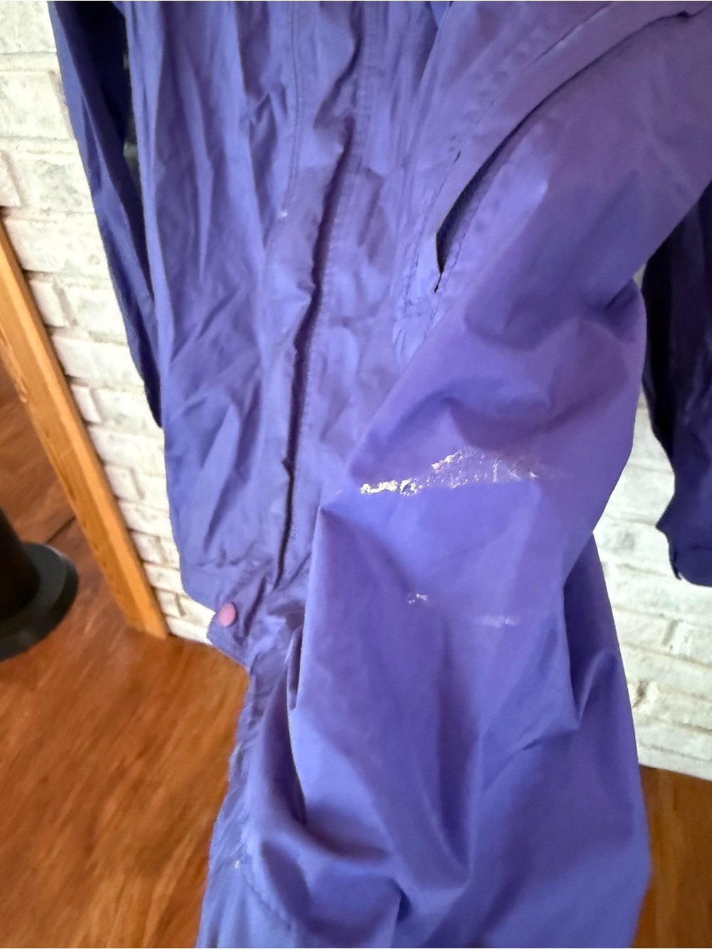 Vintage Patagonia Purple Lightweight Rain Jacket with Hood - Picture 5 of 9